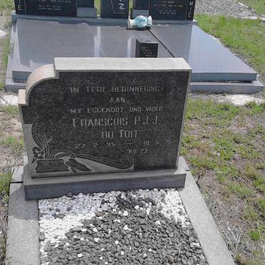 TOIT Franscois P.J.J., du 1895-1975