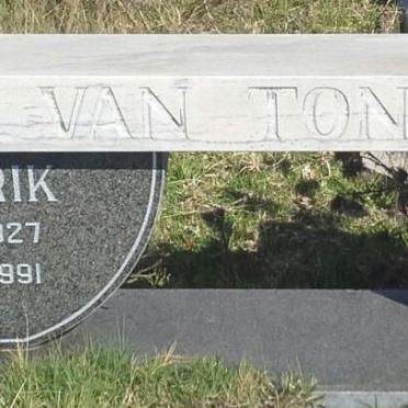 TONDER Hendrik, van 1927-1991 &amp; Petro 1920-2007