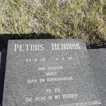 ? Petrus Hendrik 1906-1993