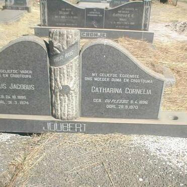 JOUBERT Petrus Jacobus 1895-1974 &amp; Catharina Cornelia DU PLESSIS 1896-1970