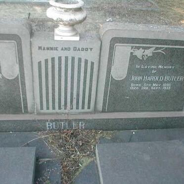 BUTLER John Harold 1896-1955
