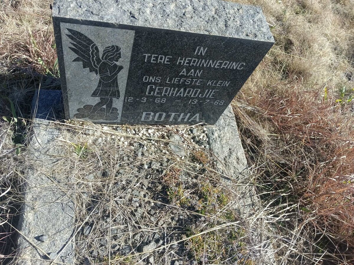BOTHA Gerhardjie 1968-1968