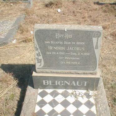 BLIGNAUT Hendrik Jacobus 1941-1959