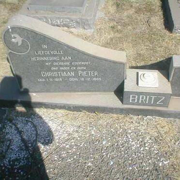 BRITZ Christiaan Pieter 1914-1985