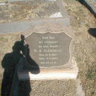 BUITENDAG R.A. 1867-1953