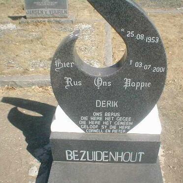 BEZUIDENHOUT Derik 1953-2001