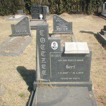 COETZEE Gert 1949-1970
