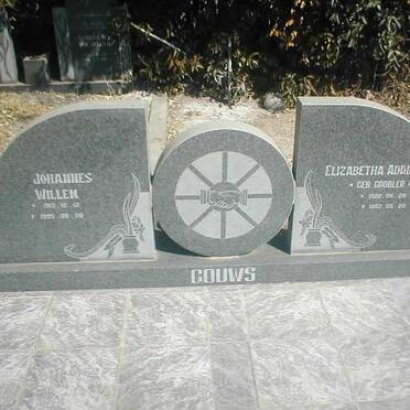 GOUWS Johannes Willem 1913-1995 &amp; Elizabetha Adriana GROBLER 1920-1993
