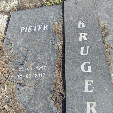KRUGER Pieter 1917-2017