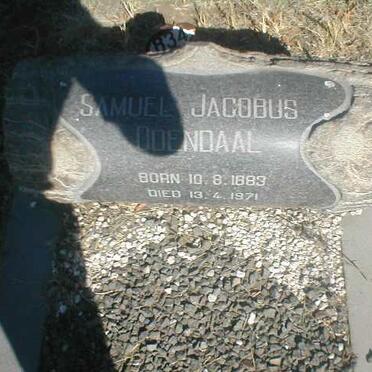 ODENDAAL Samuel Jacobus 1883-1971