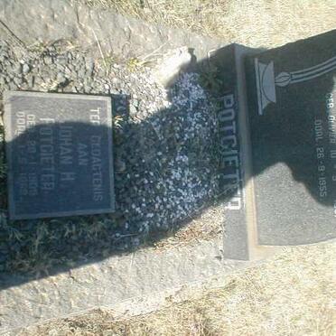 POTGIETER Johan H. 1905-1968 &amp; Susarah A.C. 1901-1955