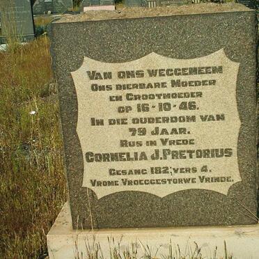 PRETORIUS Cornelia J.