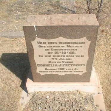 PRETORIUS Cornelia J. -1946