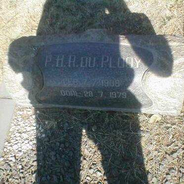 PLOOY P.H.R., du 1908-1979