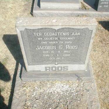 ROOS Jacobus C. 1887-1966