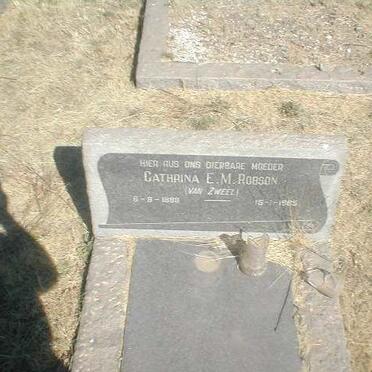 ROBSON Cathrina E.M. geb. ZWEEL 1888-1965