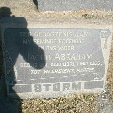 STORM Jacob Abraham 1890-1955