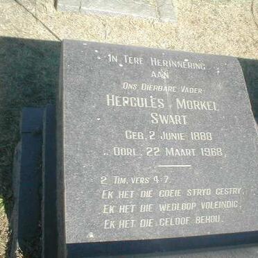SWART Hercules Morkel 1888-1968