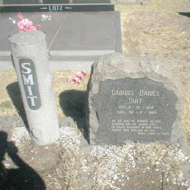 SMIT Gabriel Daniel 1919-1964