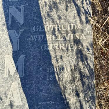 SNYMAN Hendrik Gerhardus Abraham 1929-2006 & Gertruida Wilhelmina 1928-2017_2