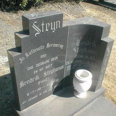 STEYN Hendrik Stephanus 1948-1970, STEYN Hendrik Stephanus 1898-19??