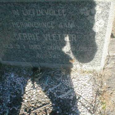 VLETTER Gerrit 1883-1960