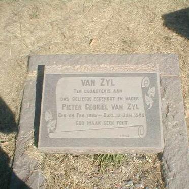 ZYL Pieter Gebriël 1885-1948