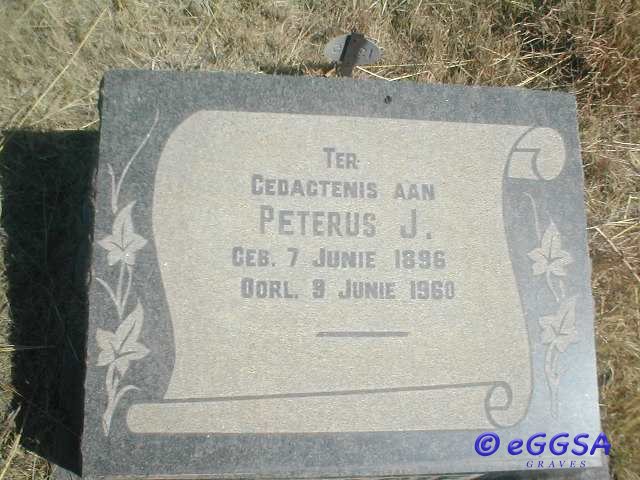 ??? Peterus J. 1896-1960