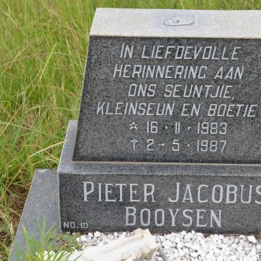 BOOYSEN Pieter Jacobus 1983-1987