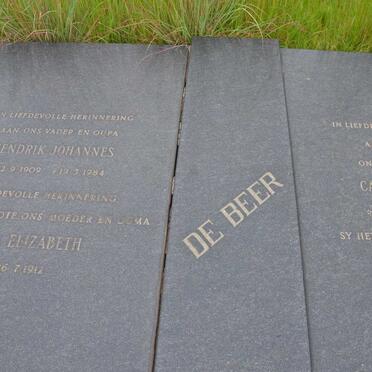 BEER Hendrik Johannes, de 1909-1984 :: DE BEER Anna Elizabeth 1912- :: DE BEER Catharina Levina 1914-1983