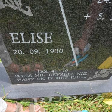 BURGER Marie 1917-2002 :: BURGER Elise 1930-