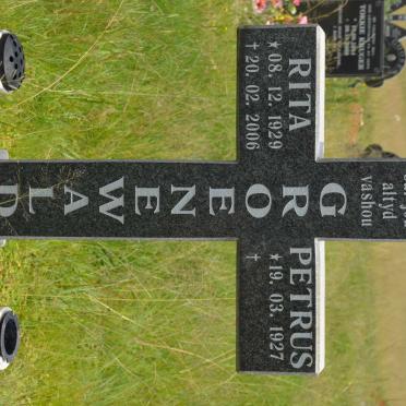 GROENEWALD Petrus 1927- &amp; Rita 1929-2006