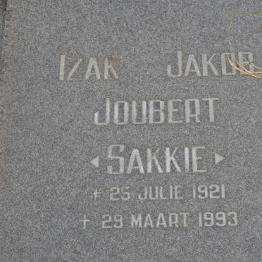 JOUBERT Izak Jakob 1921-1993