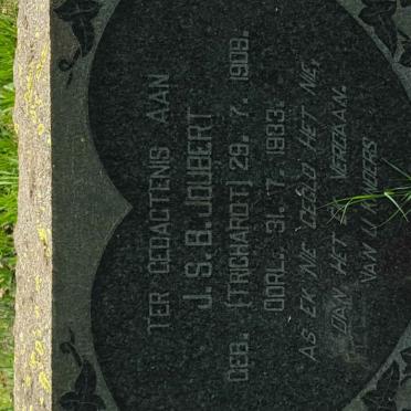 JOUBERT J.S.B. nee TRICHARDT 1909-1933