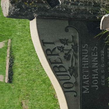 JOUBERT Marthinus Johannes 1932-1966