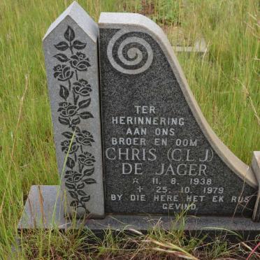 JAGER C.L.J., de 1938-1979