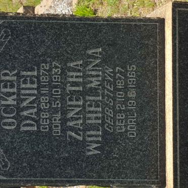 JOUBERT Ocker Daniel 1872-1937 &amp; Zanetha Wilhelmina STEYN 1877-1965