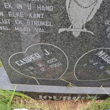 JOUBERT Casper J. 1925-2000 &amp; Maggel M. 1932-