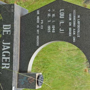 JAGER L.J., de 1949-1995