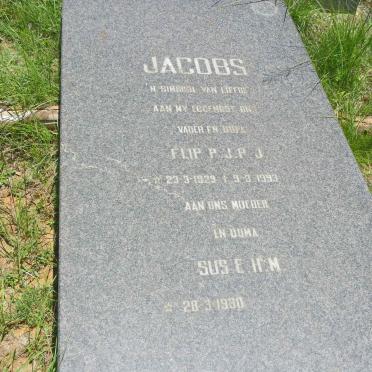 JACOBS P.J.P.J. 1929-1993 &amp; E.H.M. 1930-