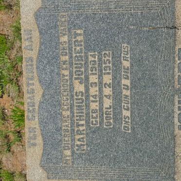JOUBERT Marthinus 1904-1952