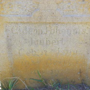 JOUBERT Gideon Johannes 1923-192?