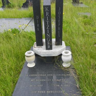KRITZINGER Dirk Josephus 1957-1982