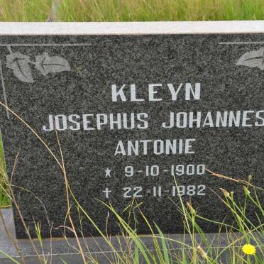 KLEYN Josephus Johannes Antonie 1900-1982