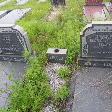 KRUGER Pieter 1916-1989 &amp; Hester Helena Louisa 1916-1982