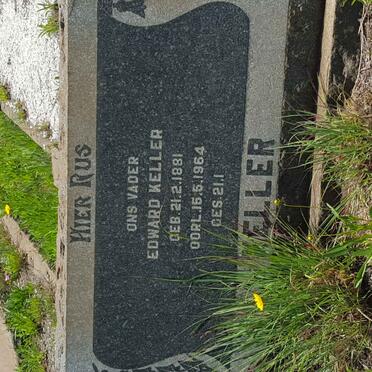 KELLER Edward 1881-1964 &amp; Martha 1884-1947