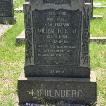 LIEBENBERG Willem H.S.J. 1881-1956