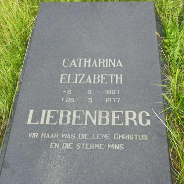 LIEBENBERG Catharina Elizabeth 1897-1977