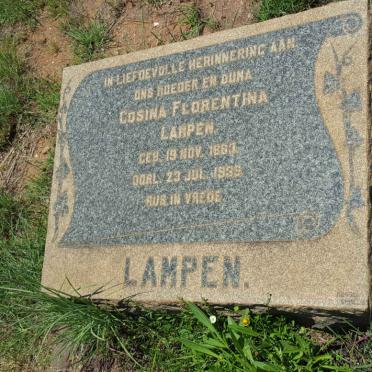 LAMPEN Gosina Florentina 18?3-1939