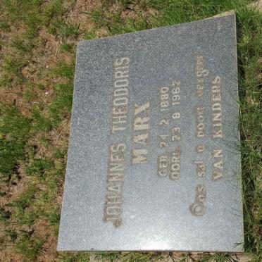 MARX Johannes Theodoris 1890-1962